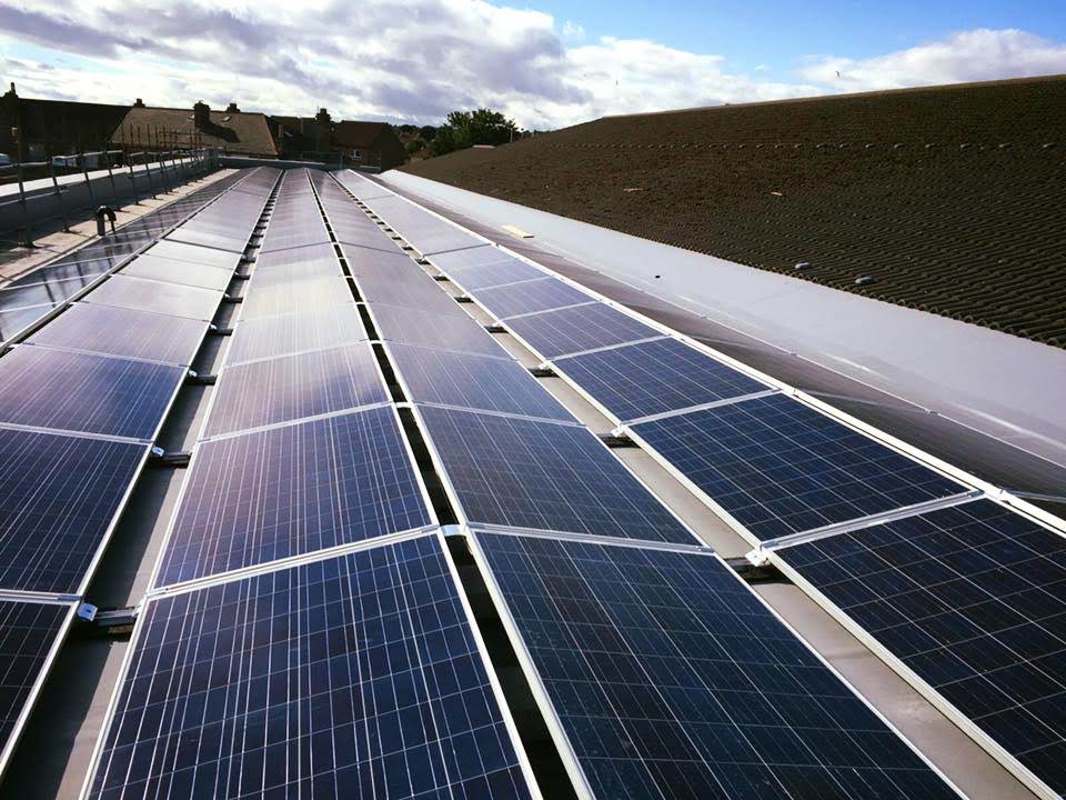 solar panels for business